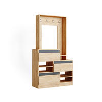 GARDEROBE Evia Goldkraft Eiche 100 x 180 cm - Honigeiche, Holzwerkstoff (100/180/39cm) - Vicco