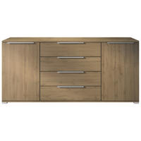 SIDEBOARD Linio Eiche Evoke - Eiche San Remo, Holzwerkstoff (166.5/75.5/35cm) - Vladon