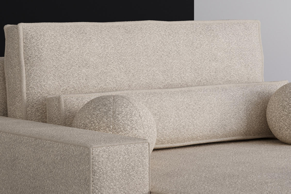 XXL-SESSEL Denver - Beige - Beige, Holzwerkstoff (100/85/162cm) - Möblo