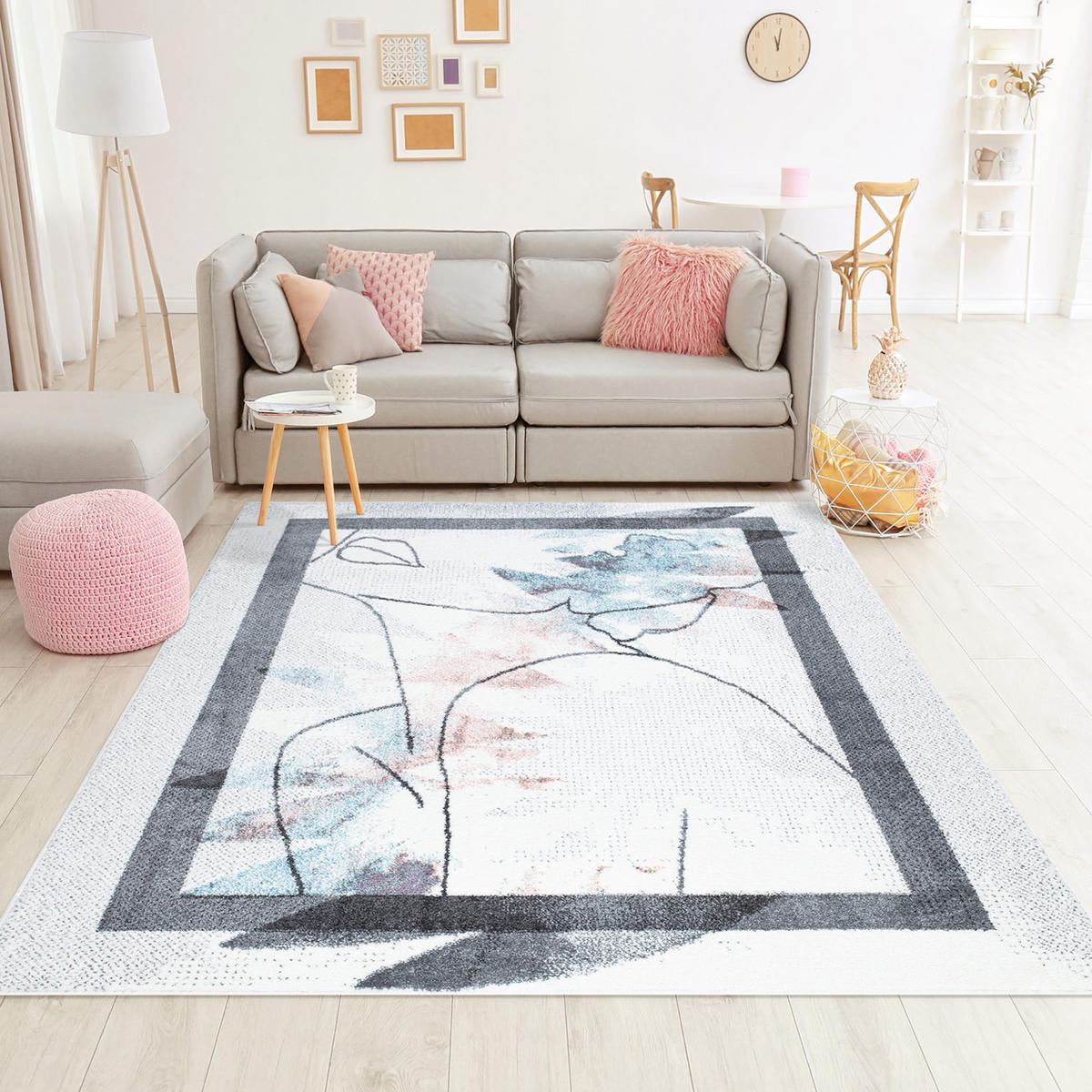 KURZFLOR-TEPPICH Young 953 Creme 190x280 cm - Creme, Textil (190/280cm) - carpet city