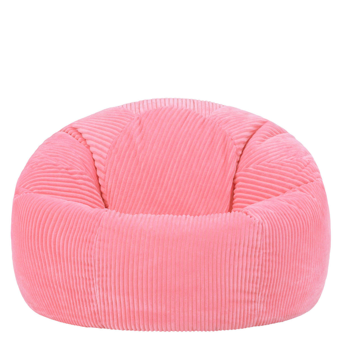 SITZSACK Klassisch Kingston, Cord - Koralle, Textil (85/50/85cm) - icon