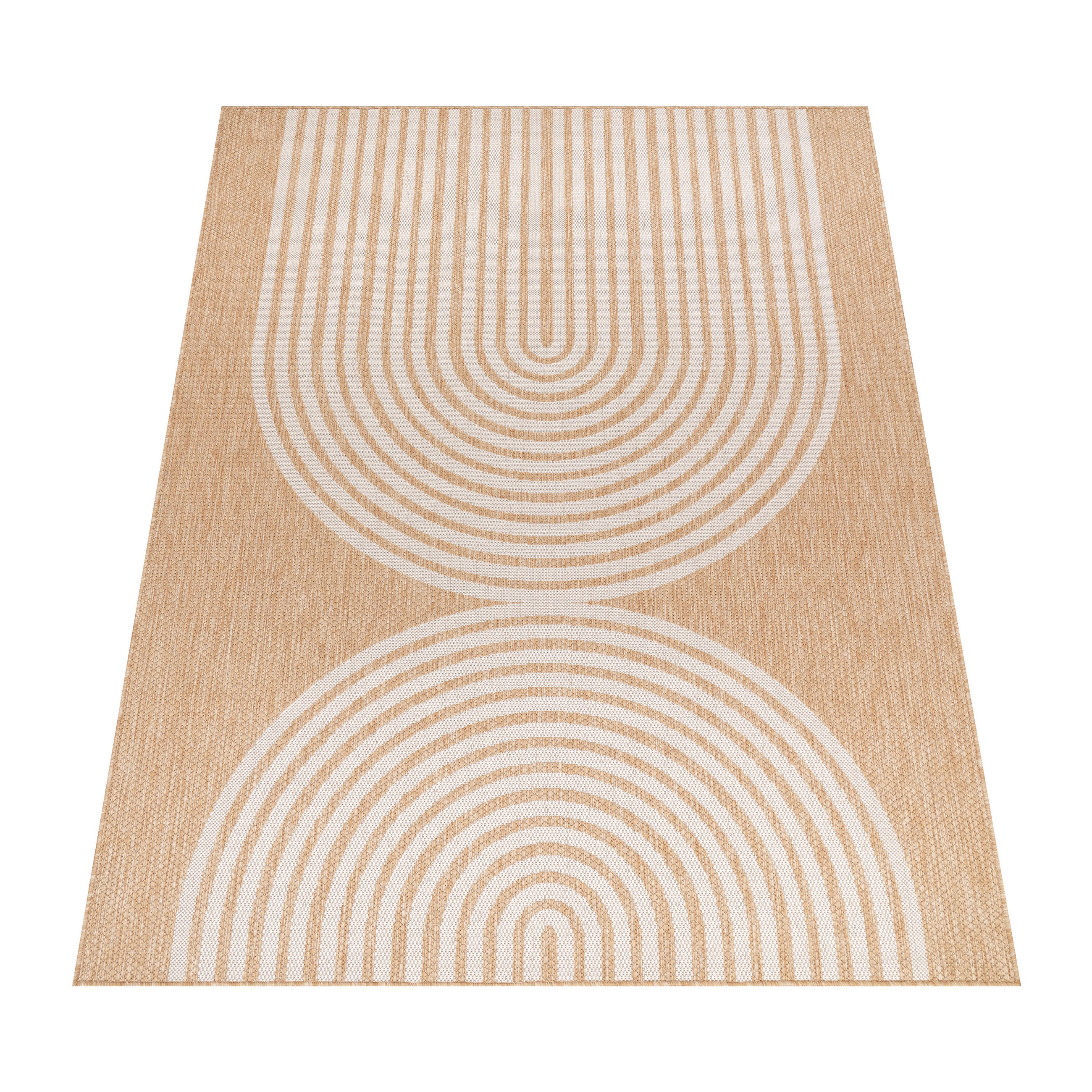 OUTDOORTEPPICH 60/100 cm Illusion 328 - Beige, Textil (60/100cm) - Paco Home