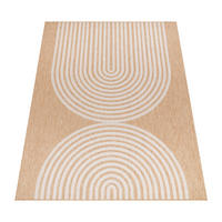 OUTDOORTEPPICH 60/100 cm Illusion 328 - Beige, Textil (60/100cm) - Paco Home