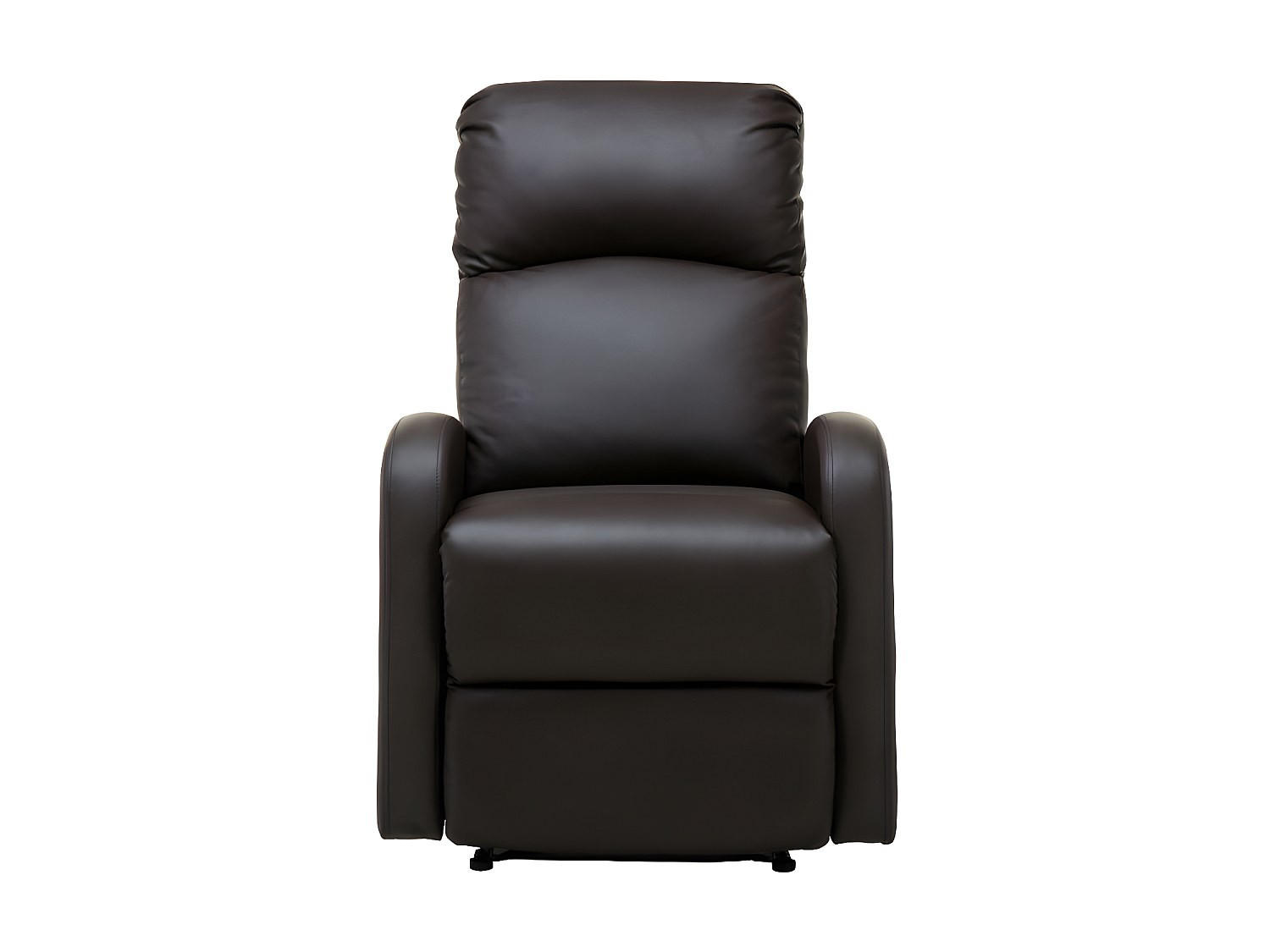 RELAXSESSEL - 1 Person - Kunstleder - Schokoladenbraun - - Braun, Leder (65/101/91cm) - Vente-Unique