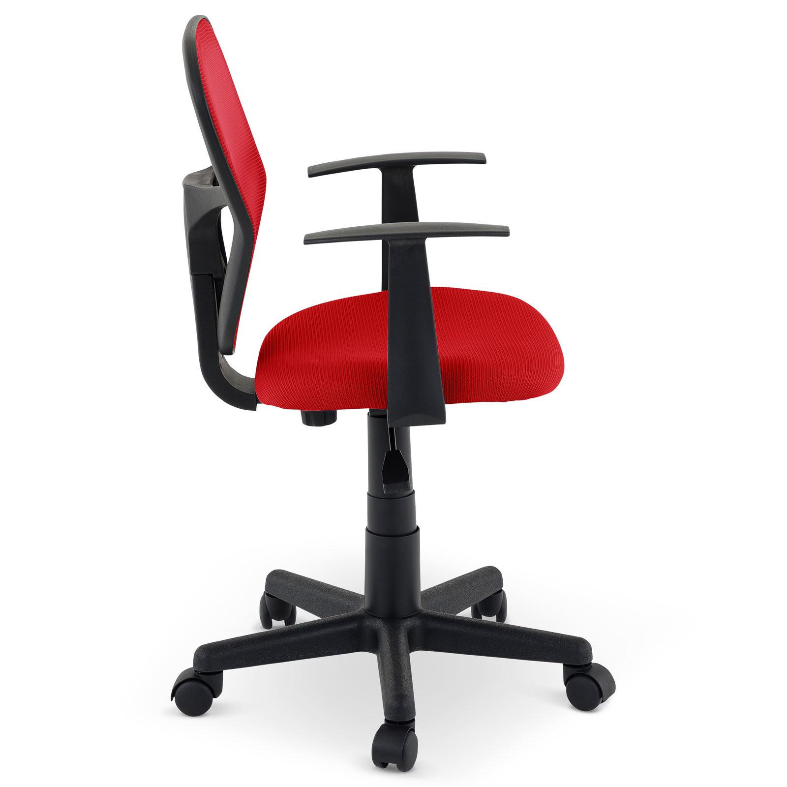 KINDERDREHSTUHL STUDIO - Rot, Textil (53/92/52cm) - IDIMEX