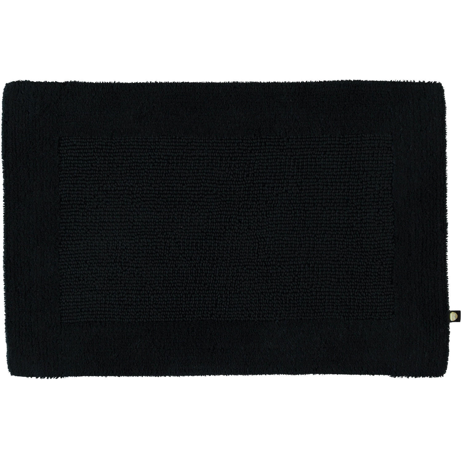 BADTEPPICHE PRESTIGE SCHWARZ - 15 - Schwarz, Textil (45/60cm) - Rhomtuft