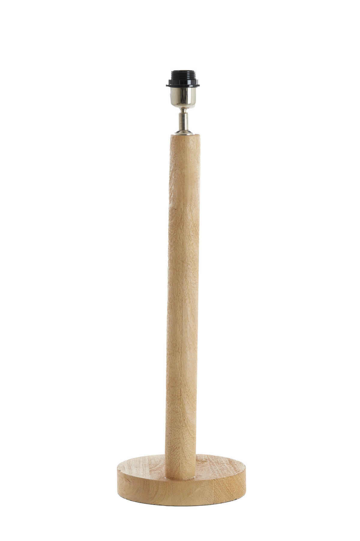 LAMPENFUSS Xitta Braun Ø20/55 cm - Braun, Holz (20/20/55cm) - Light & Living