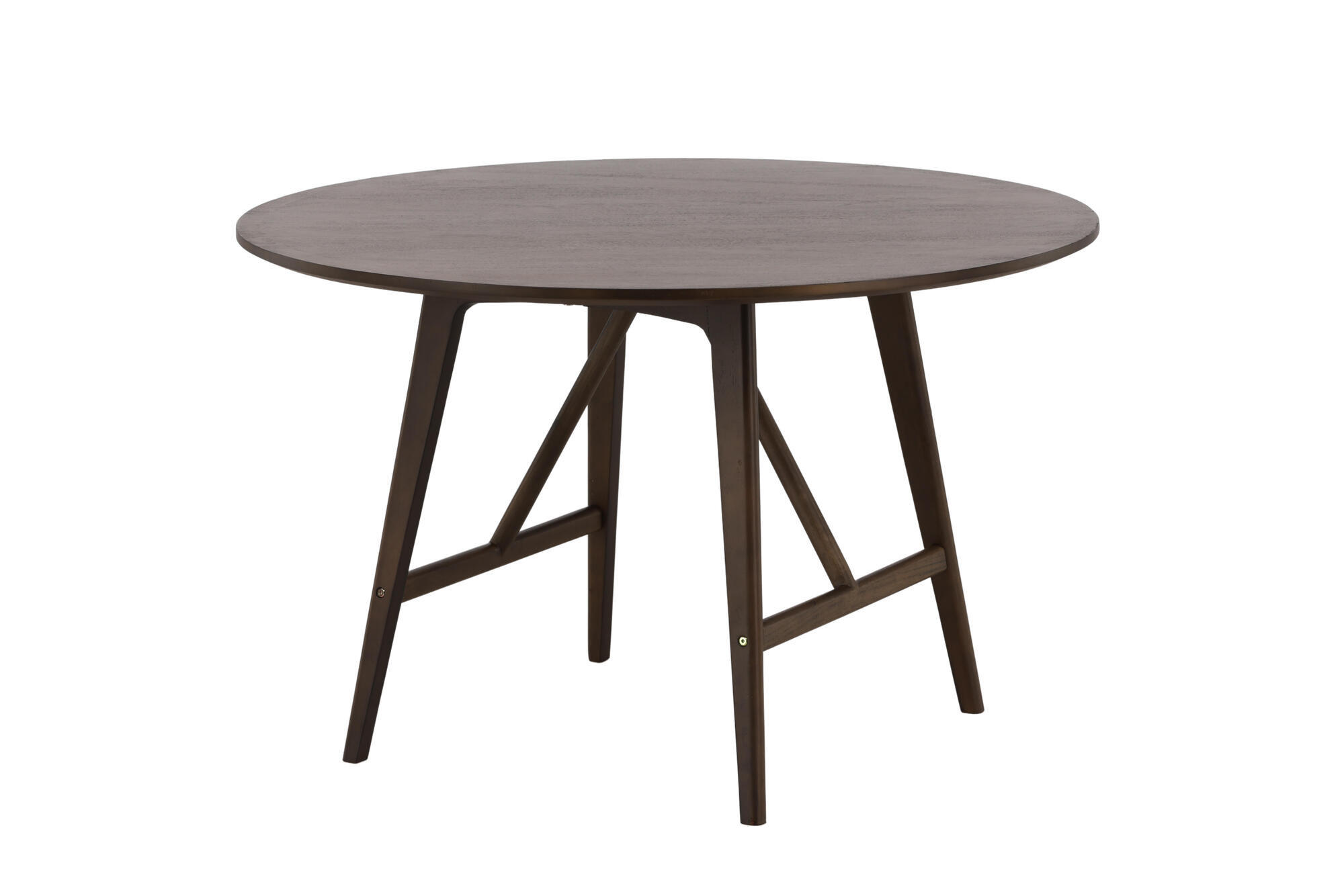 ESSTISCH KASEIDON Braun 100x100x75 cm - Braun, Holz (100/100/75cm) - FURNLUX