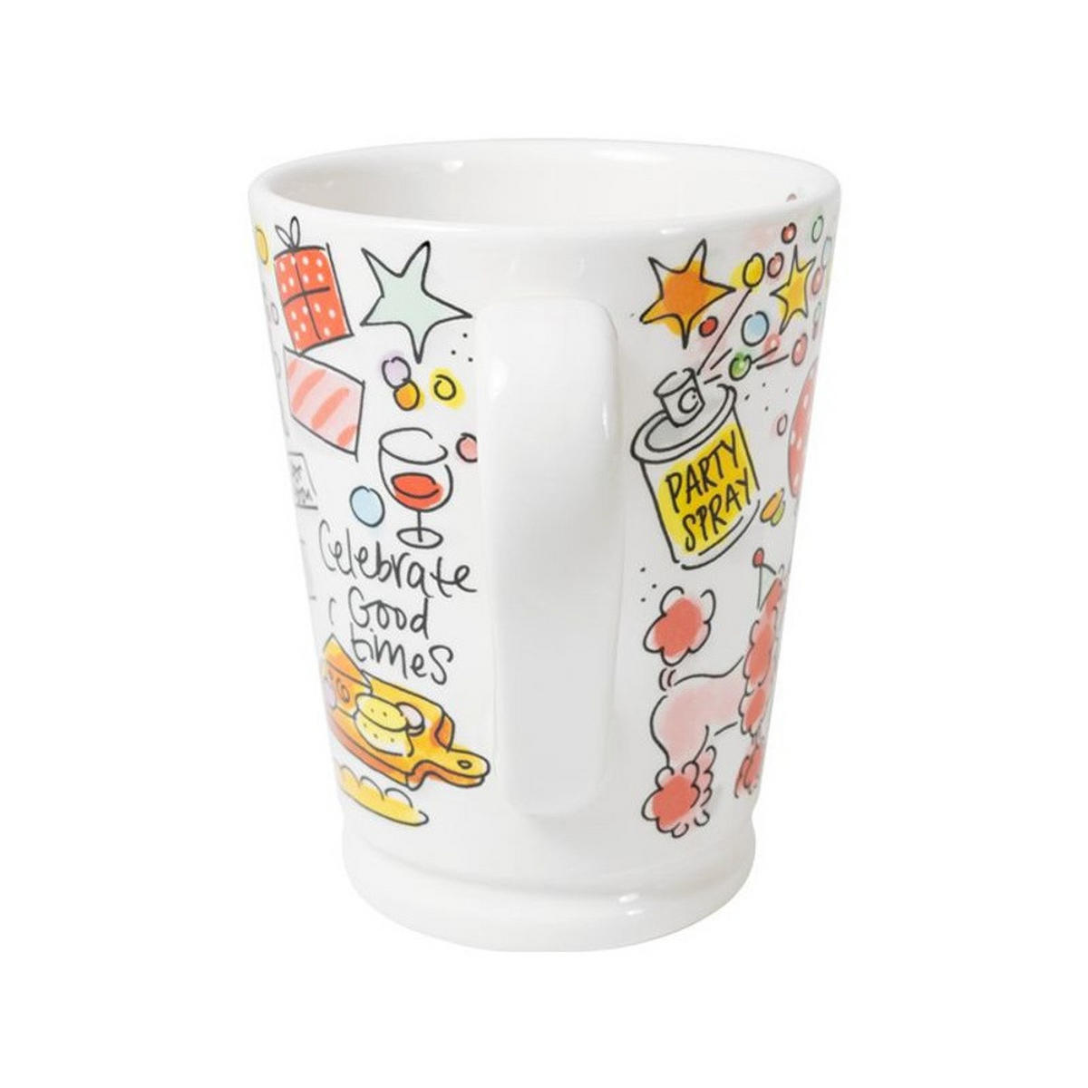 XL-BECHER Forever Young in Bunt - 500 ml - Multicolor, Keramik (0.5L) - Blond Amsterdam