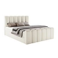 BOXBETT Nola mit Topper Creme 160x200 - Creme, Textil (160/200cm) - Luxkor24