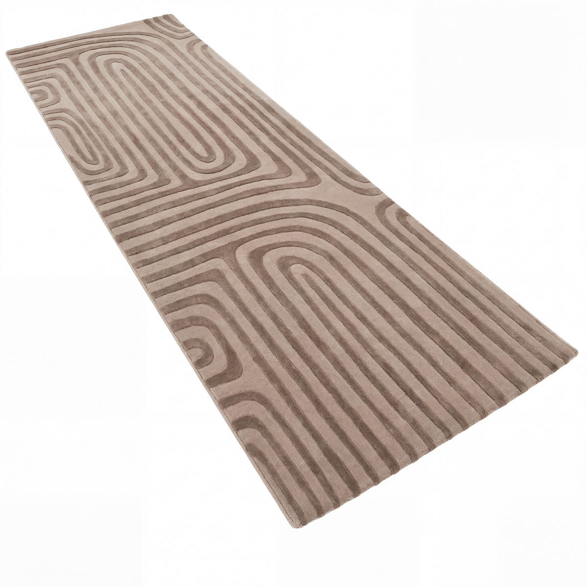 KURZFLORTEPPICH 80/250 cm Tinos 575 - Beige, Textil (80/250cm) - Paco Home