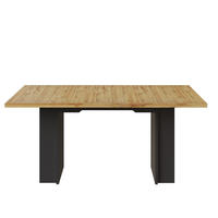 AUSZIEHTISCH Holzfarben 120-160/80/75 cm - Naturfarben, Holz (80/120/75cm) - PANGIVO