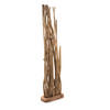RAUMTEILER Botanic Teak Holz naturfarben - Naturfarben, Holz (40/170/20cm) - DESIGN DELIGHTS