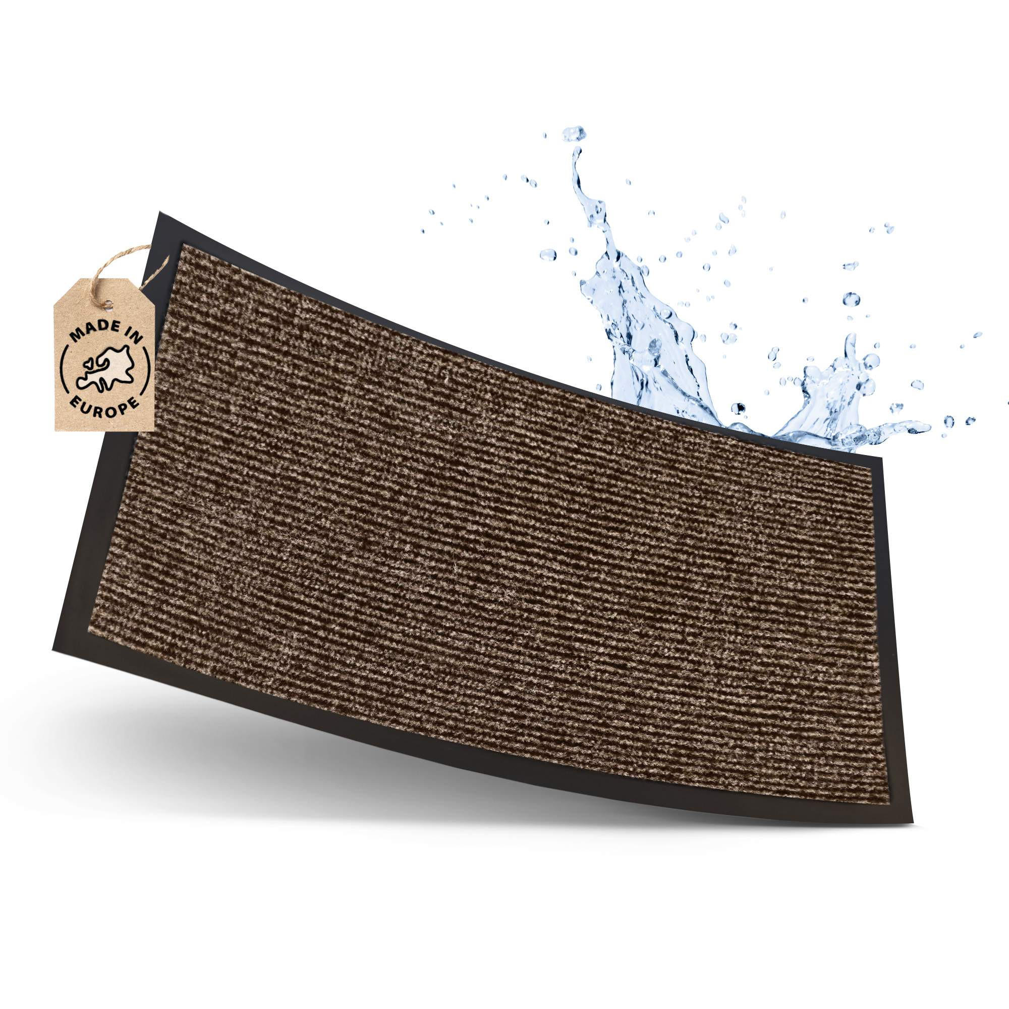SCHMUTZFANGMATTE PALERMO - Braun, Textil (80/120cm) - WohnDirect