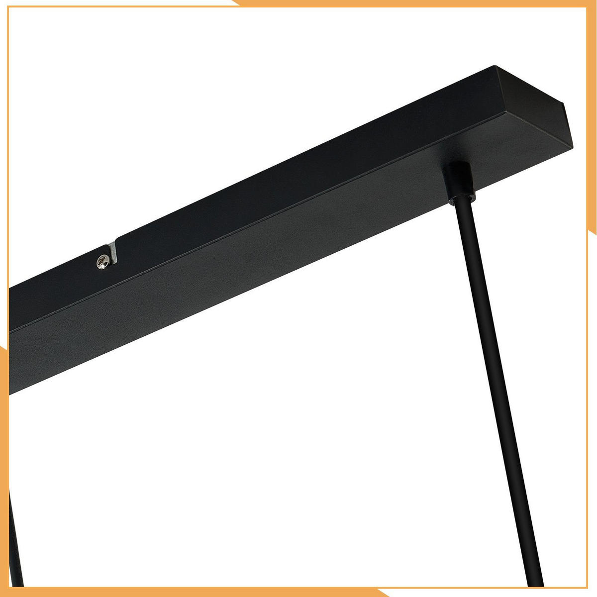 PENDELLEUCHTE Nathaniel 68/11/195 cm - Schwarz, Metall (68/11/195cm) - ZMH