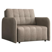 SCHLAFSOFA Viva Grand I - Hellbraun/Schwarz, Holz/Kunststoff (98/85/95cm) - MIRJAN24