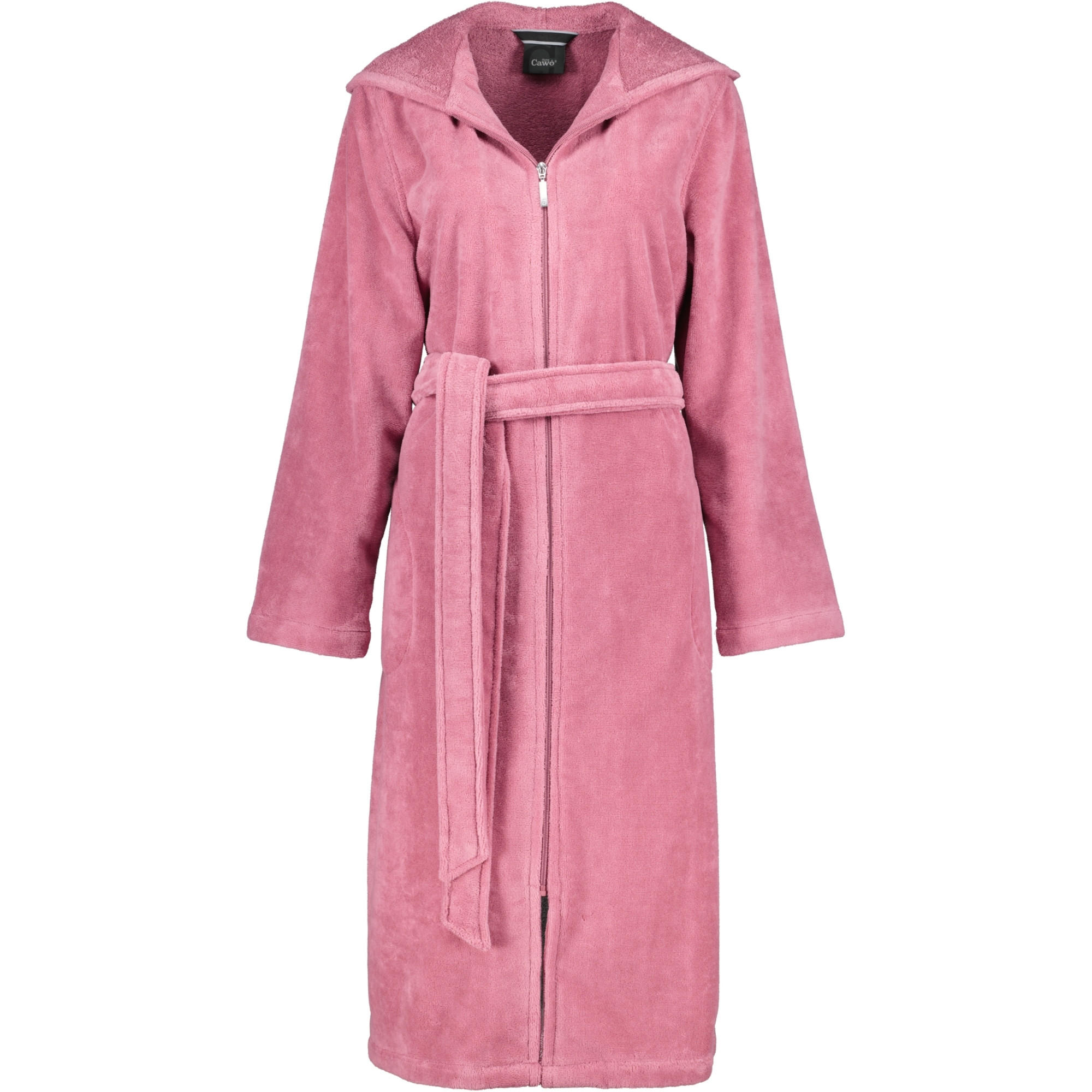 BADEMANTEL DAMEN KAPUZE 837 BLUSH - 22 - Rosa, Textil (Snull) - Cawoe