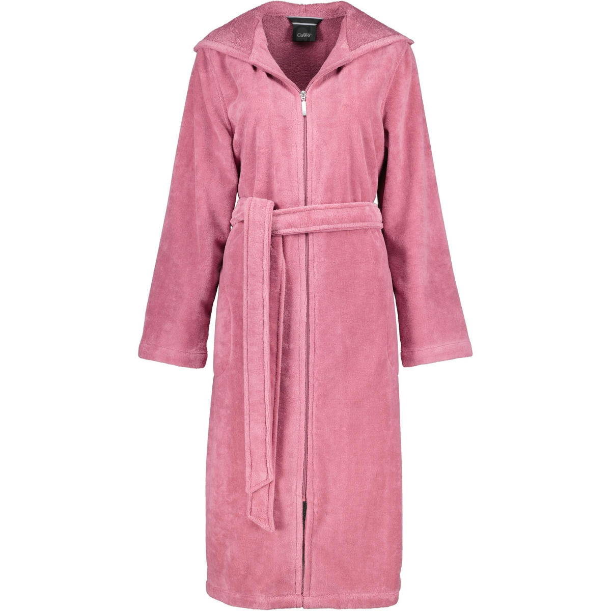 BADEMANTEL DAMEN KAPUZE 837 BLUSH - 22 - Rosa, Textil (Mnull) - Cawoe