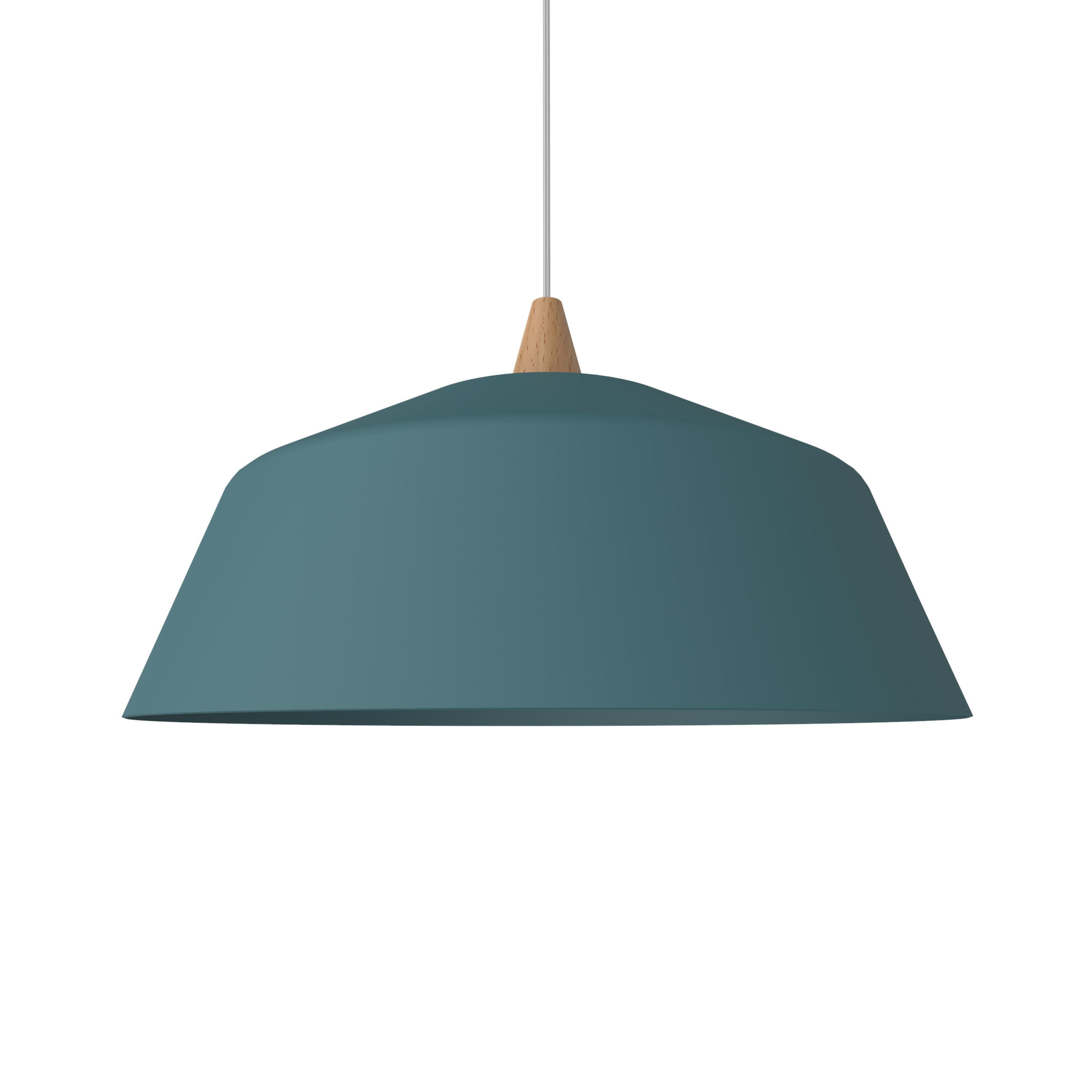 HÄNGELEUCHTE - Blau, Metall (50/50/17cm) - Lumicom