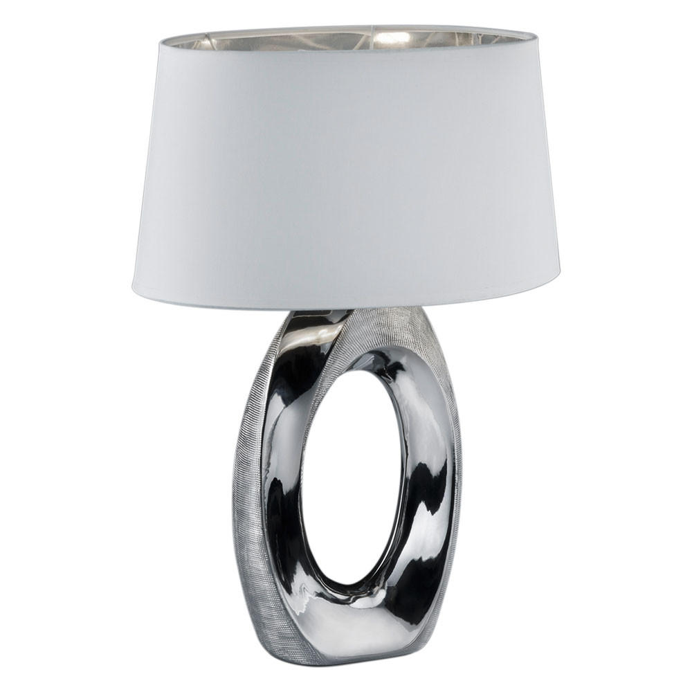 XXXLutz Tischleuchte Silber 38x52x24 cm