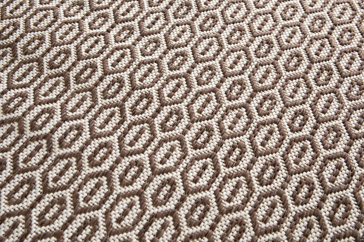 TEPPICH für Innen und Außen bruin - Braun, Textil (160/230cm) - AFK Living