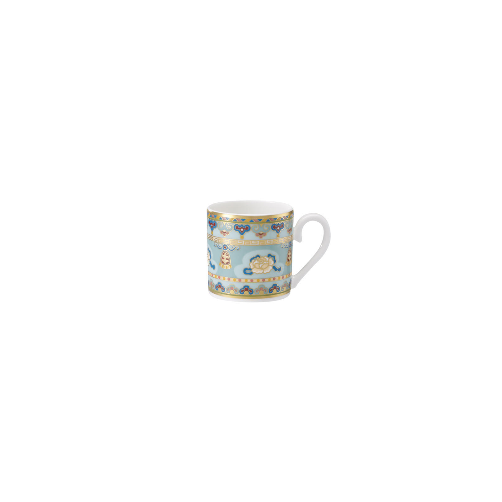 ESPRESSOTASSE Samarkand Aquamarin bunt 50 ml - Multicolor, Keramik (0.05L) - Villeroy & Boch