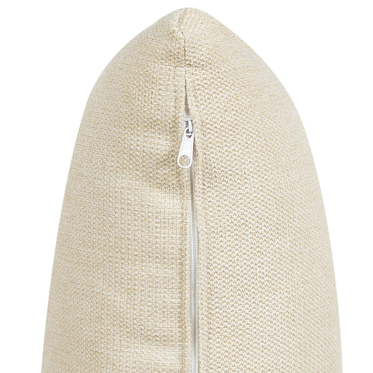 3-SITZER-SOFA sandbeige mit Kissen Lermon - Beige, Textil (260/59/100cm) - Beliani
