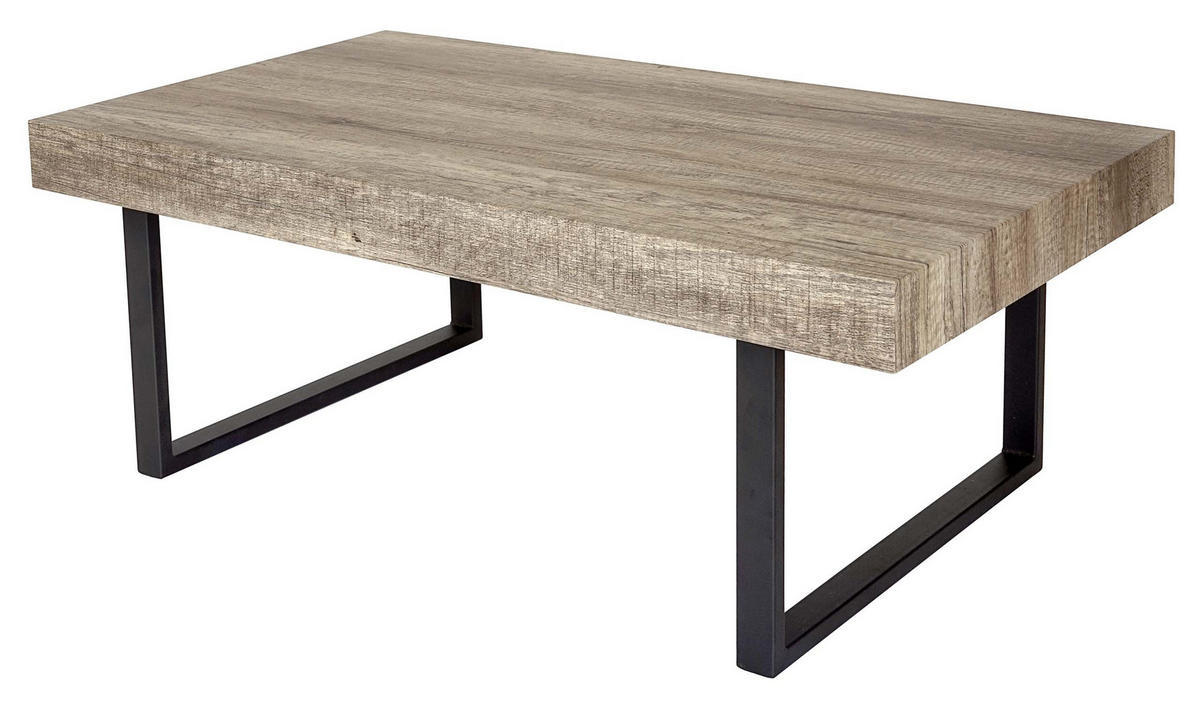 COUCHTISCH rechteck Wildeiche Dekor - Wildeiche, Holz (60/110/40cm) - MCW