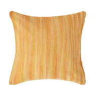 KISSENHÜLLE Chenille Tie Dye orange 60/60 cm - Orange, Textil (60/60cm) - Homescapes