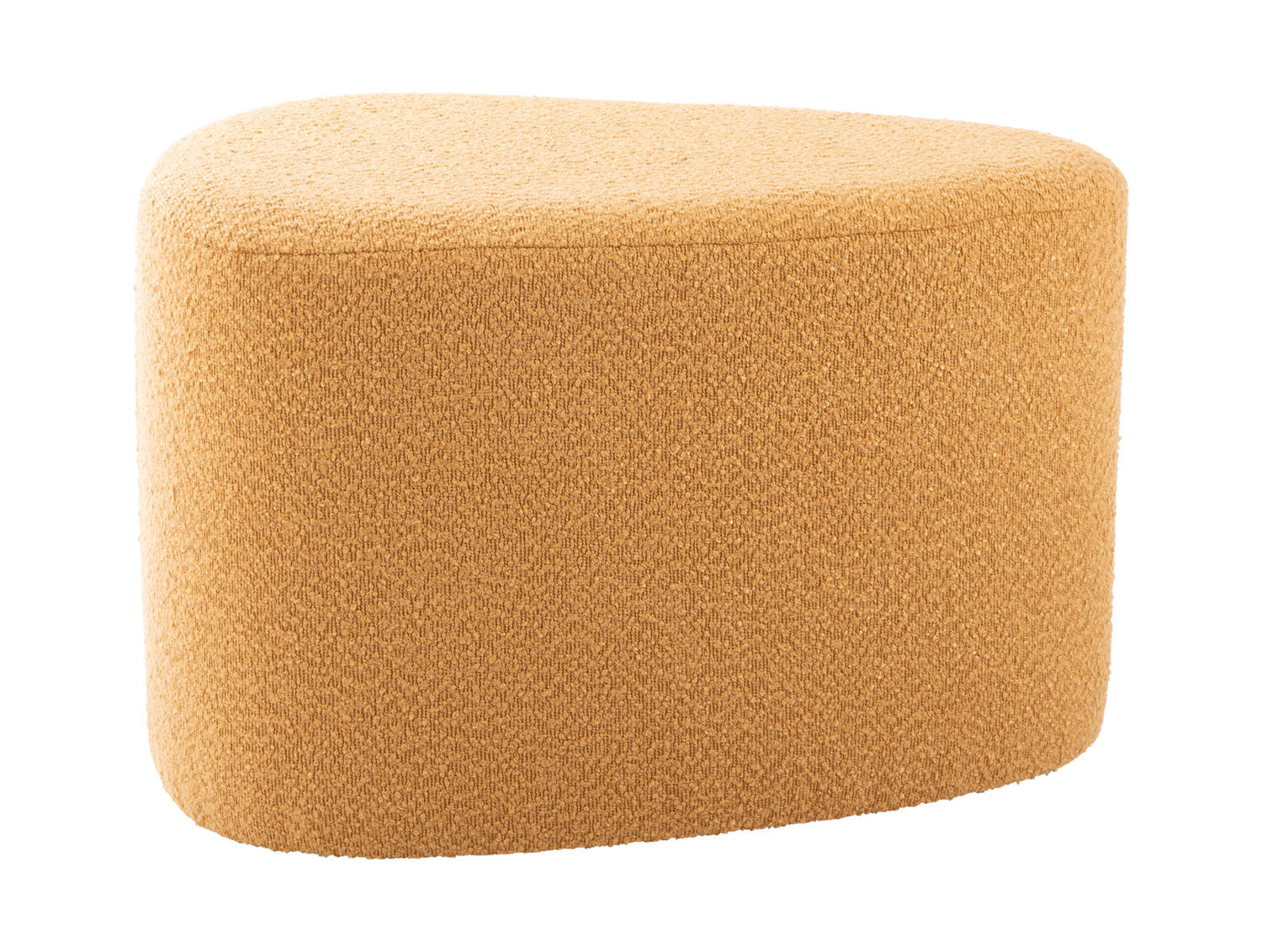 HOCKER Ada Organic 60/47/38 cm - Gelb, Textil (47/38/60cm) - Leitmotiv