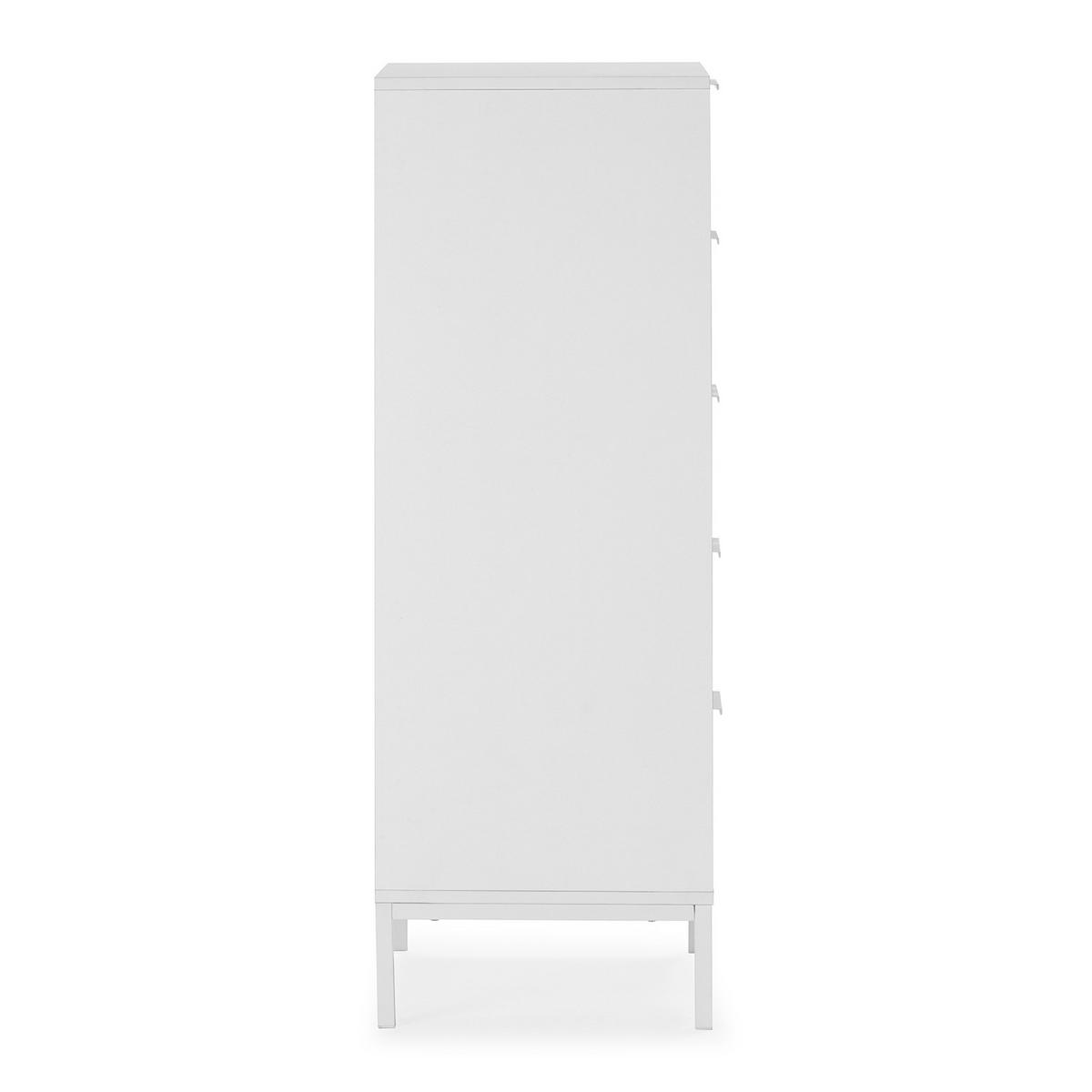 KOMMODE 50/115/40 Auri Weiß - Weiß, Holzwerkstoff (50/115/40cm) - VS Venta-stock