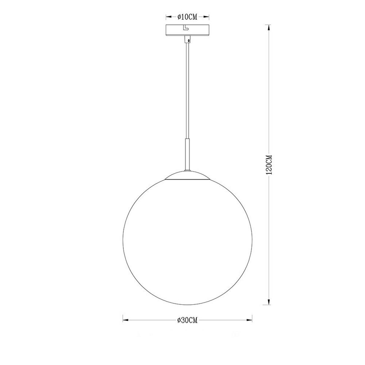 LED HÄNGELAMPE Glas Grau Raucheffekt - Grau, Glas (30/30/120cm) - Globo Lighting