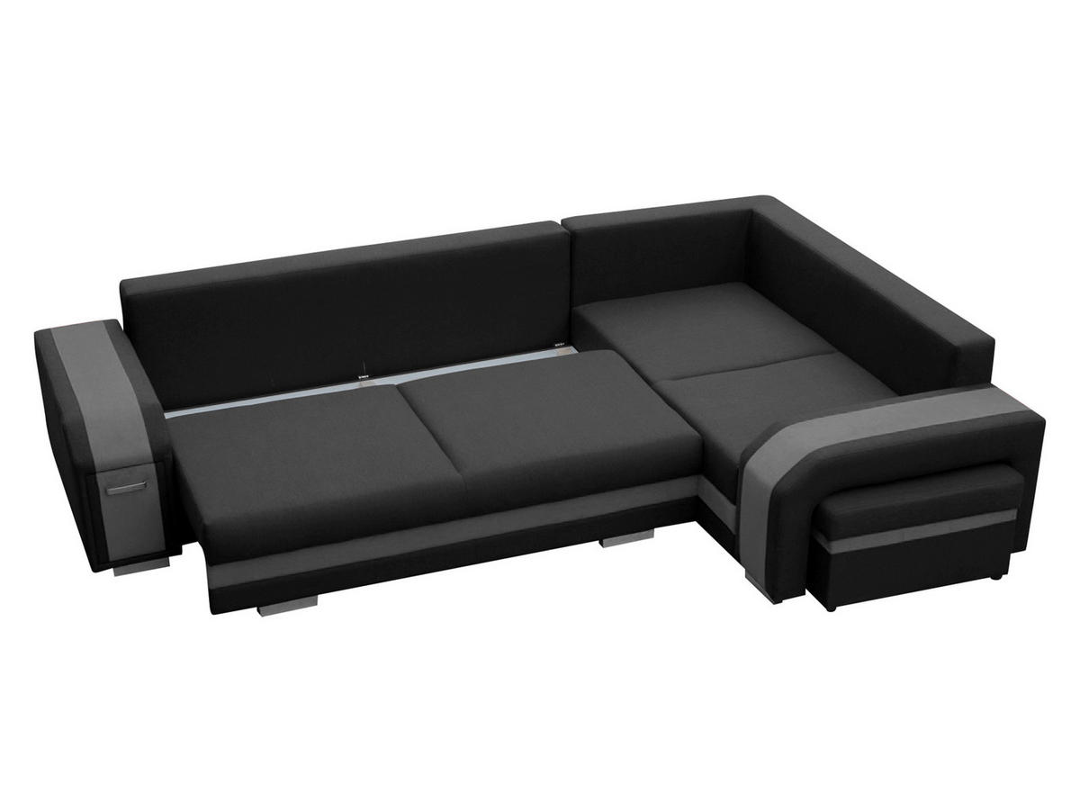ECKSOFA Assan, Seite: Links - Chromfarben/Beige, Holz/Kunststoff (305/205cm) - MIRJAN24