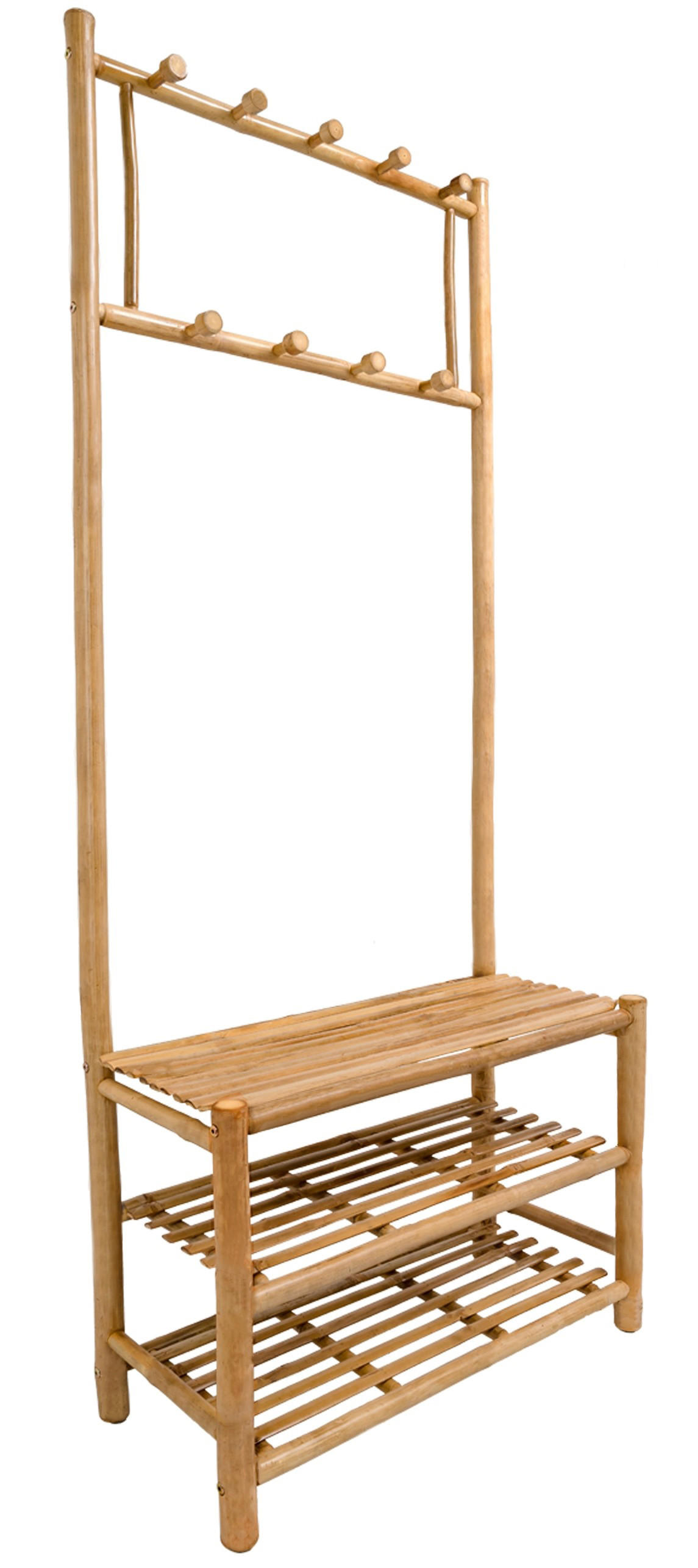 Nordlys Garderobe Braun 70x174x30 cm