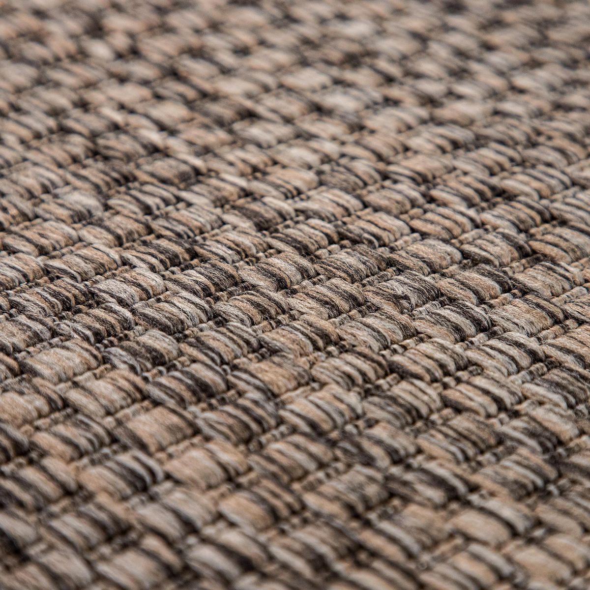 OUTDOORTEPPICH 200/200 cm Venedig 165 - Taupe, Textil (200/200cm) - Paco Home