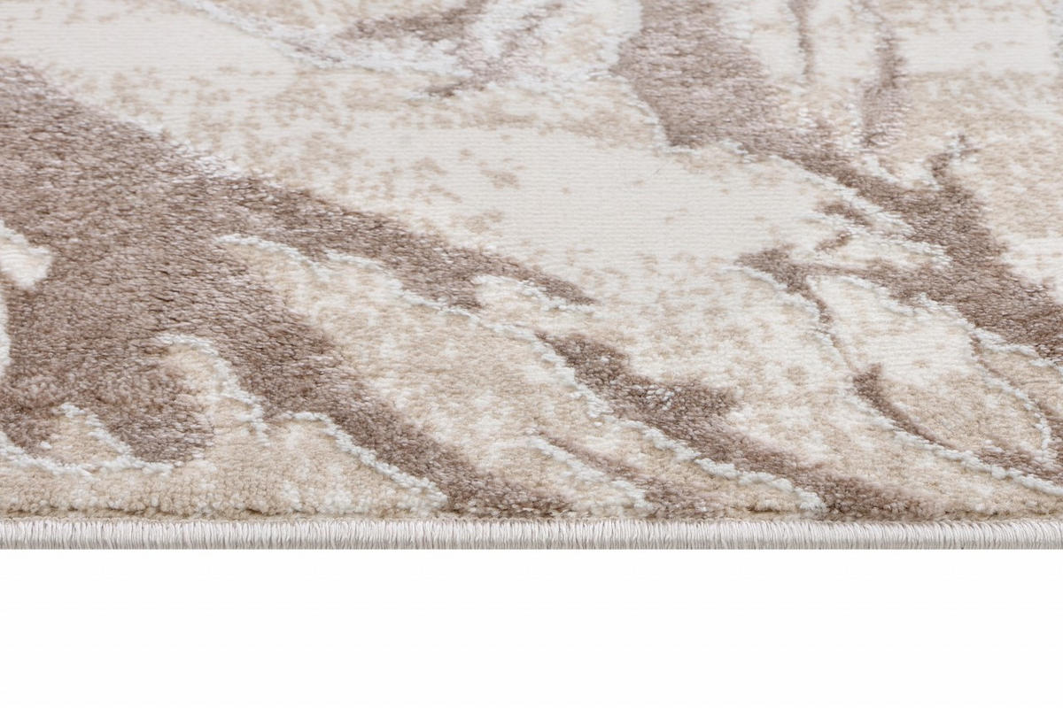 KOBEREC béžový hnedý krémový - 80 x 150 cm - svetlohnedá/krémová, textil (80/150cm) - Mazovia