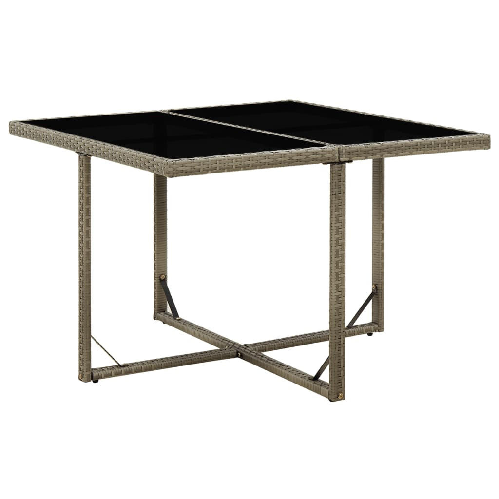 GARTENTISCH Tischlin 107/74/109 cm - Grau, Naturmaterialien (109/107/74cm) - ZMH