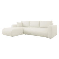 ECKSOFA Eliwo - Kaschmir/Schwarz, Holz/Textil (252/158cm) - MIRJAN24