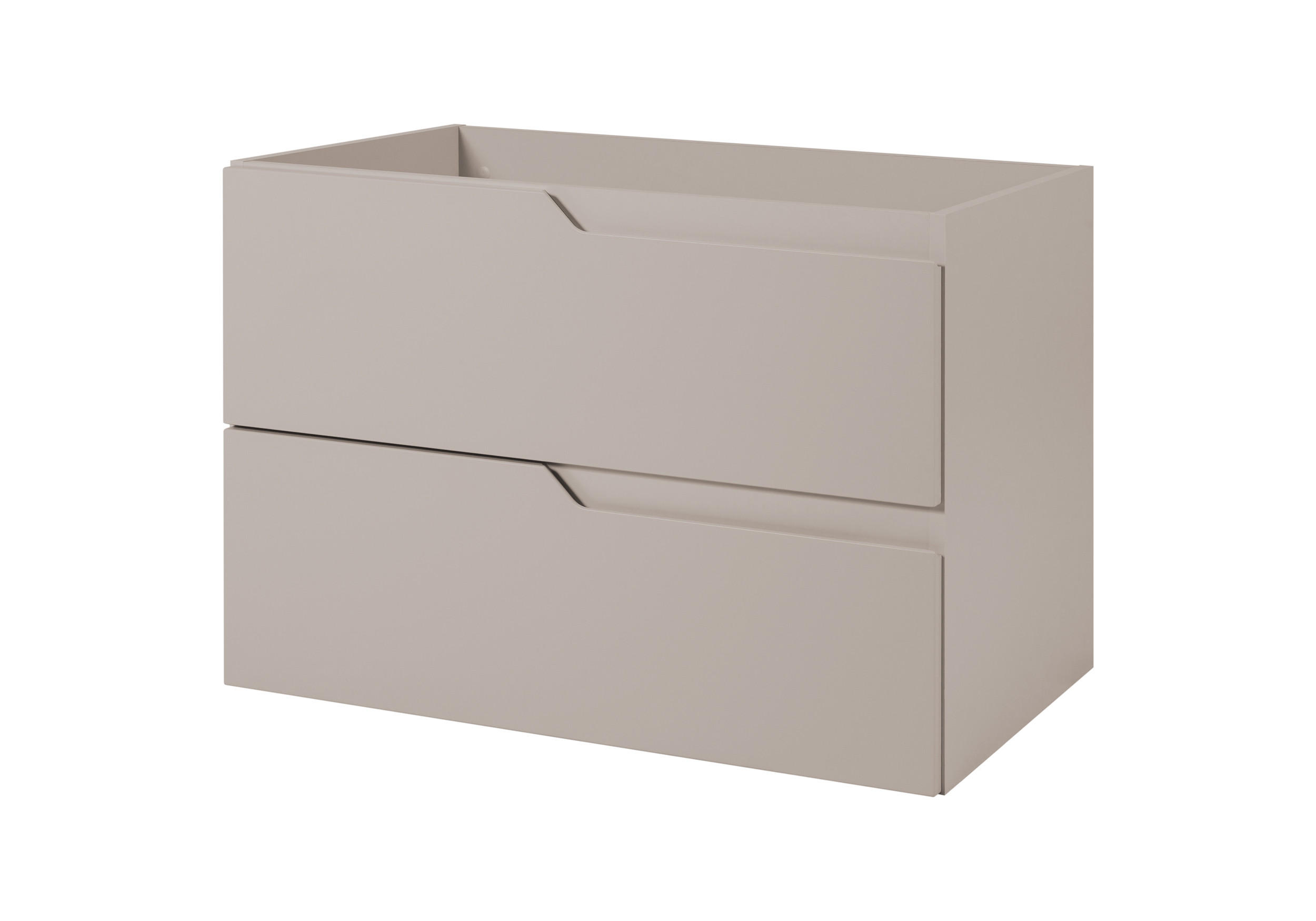 BADEZIMMERSCHRANK: Kaschmir, 80 x 57 x 46 cm - Kaschmir, Holzwerkstoff (80/57/46cm) - 3XE LIVING
