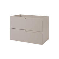 BADEZIMMERSCHRANK: Kaschmir, 80 x 57 x 46 cm - Kaschmir, Holzwerkstoff (80/57/46cm) - 3XE LIVING