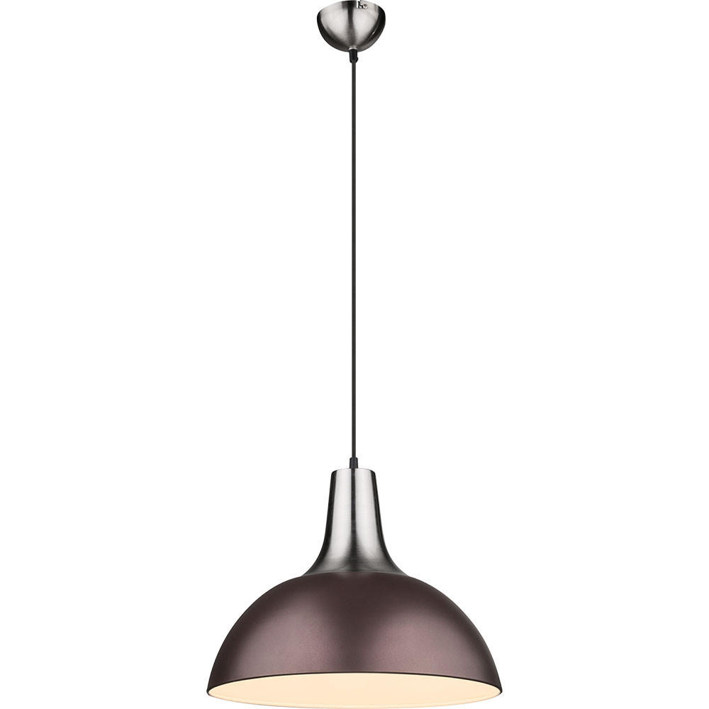LED HÄNGELEUCHTE CONNY Bronze Nickel Matt - Bronzefarben, Metall (38/38/120cm) - Globo Lighting