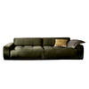 SOFA MIT SITZTIEFENVER. PALACE Dunkelgrün Webstoff - Dunkelgrün, Textil (298/74/120cm) - KAWOLA
