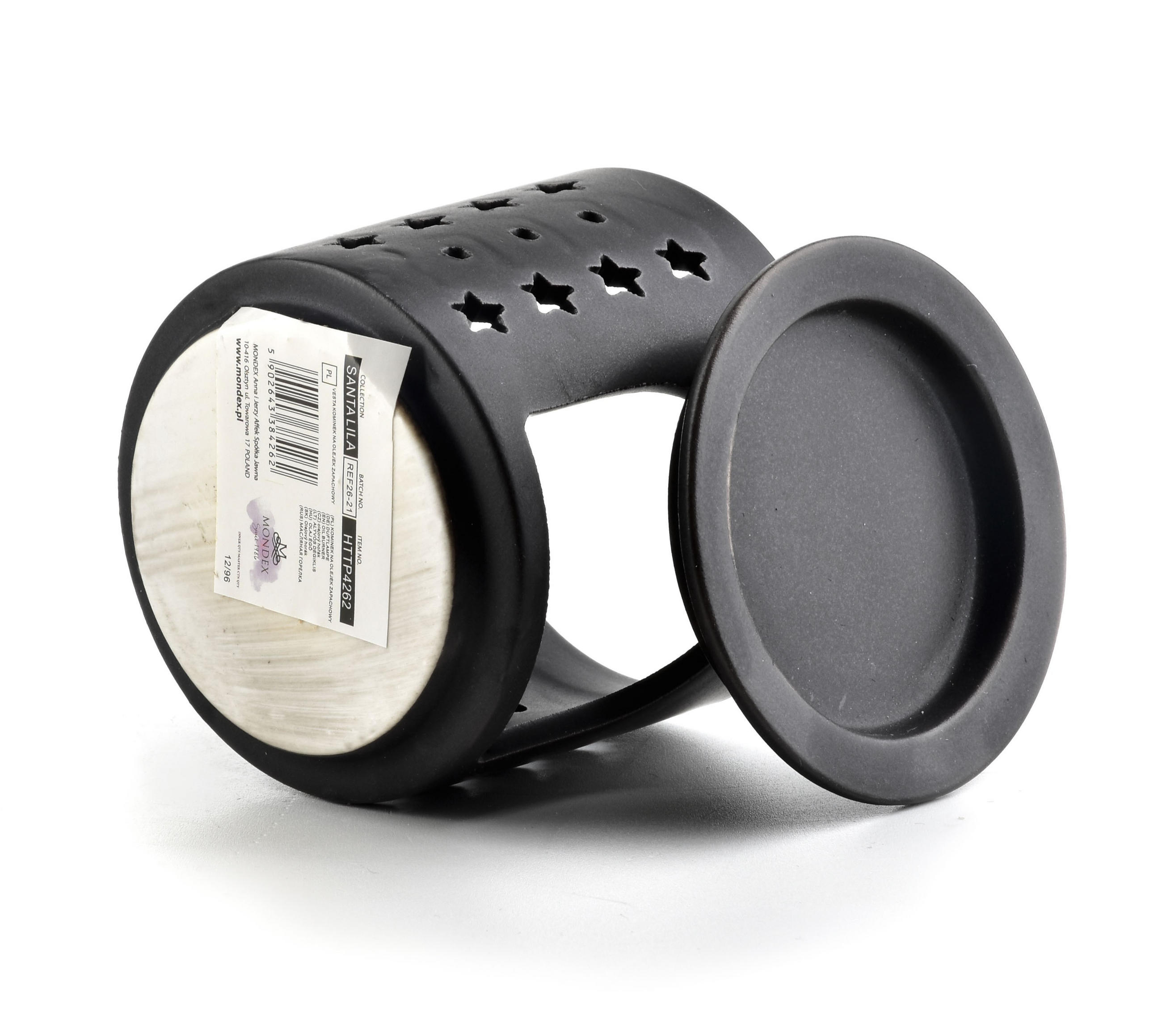 DUFTLAMPE - Schwarz, Keramik (7.5cm) - Mondex