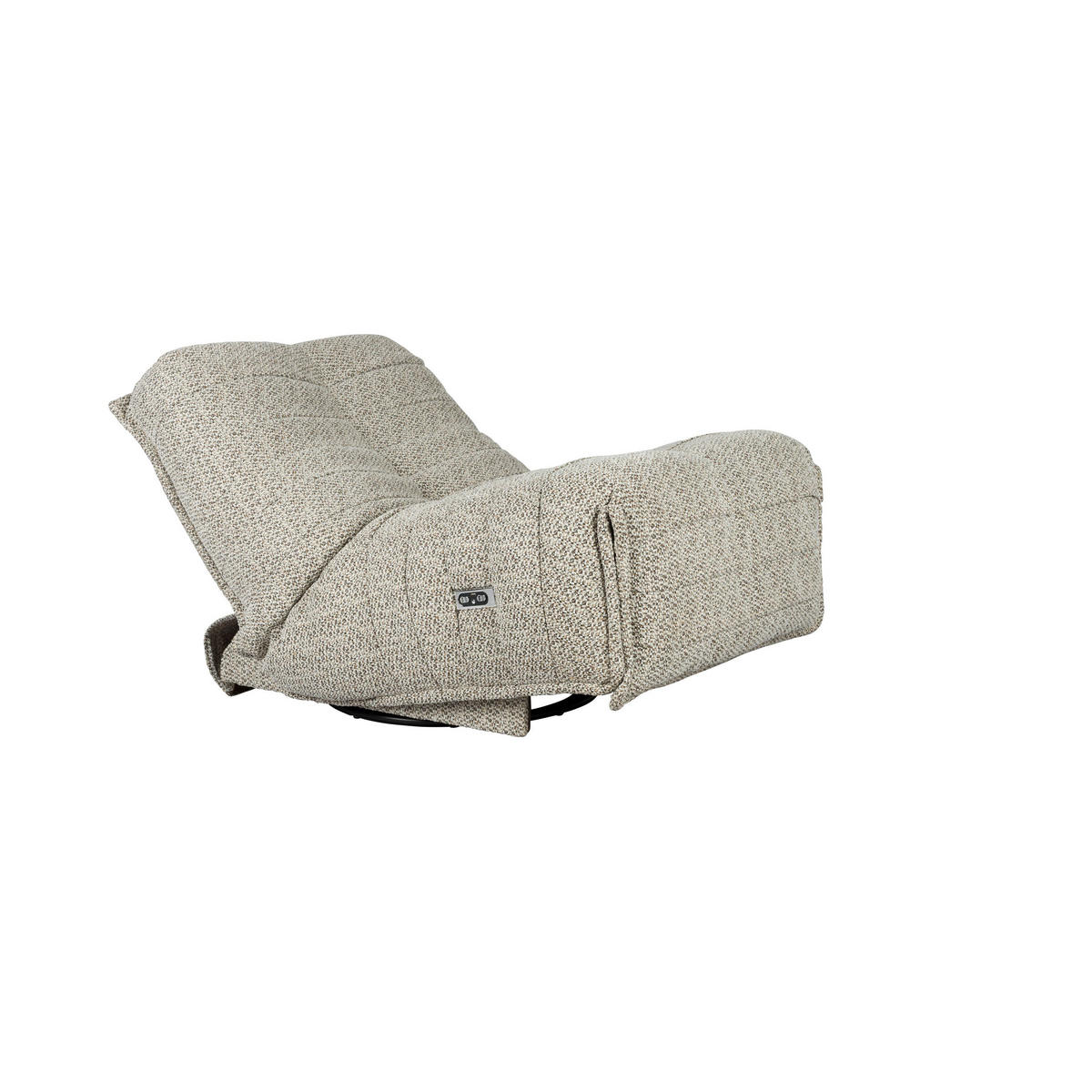 SESSEL Hamilton Elektrischer Cappuccino/ Taupe - Beige, Kunststoff (88/95/114cm) - Dutchbone