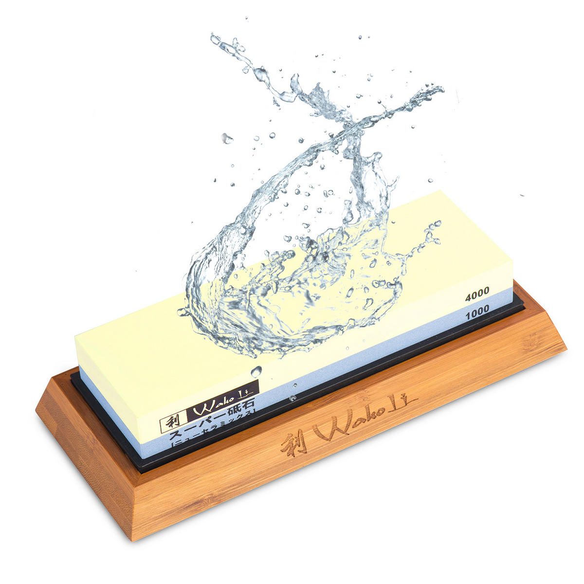 SCHLEIFSTEIN 1000/4000 - Weiß, Stein - Wakoli