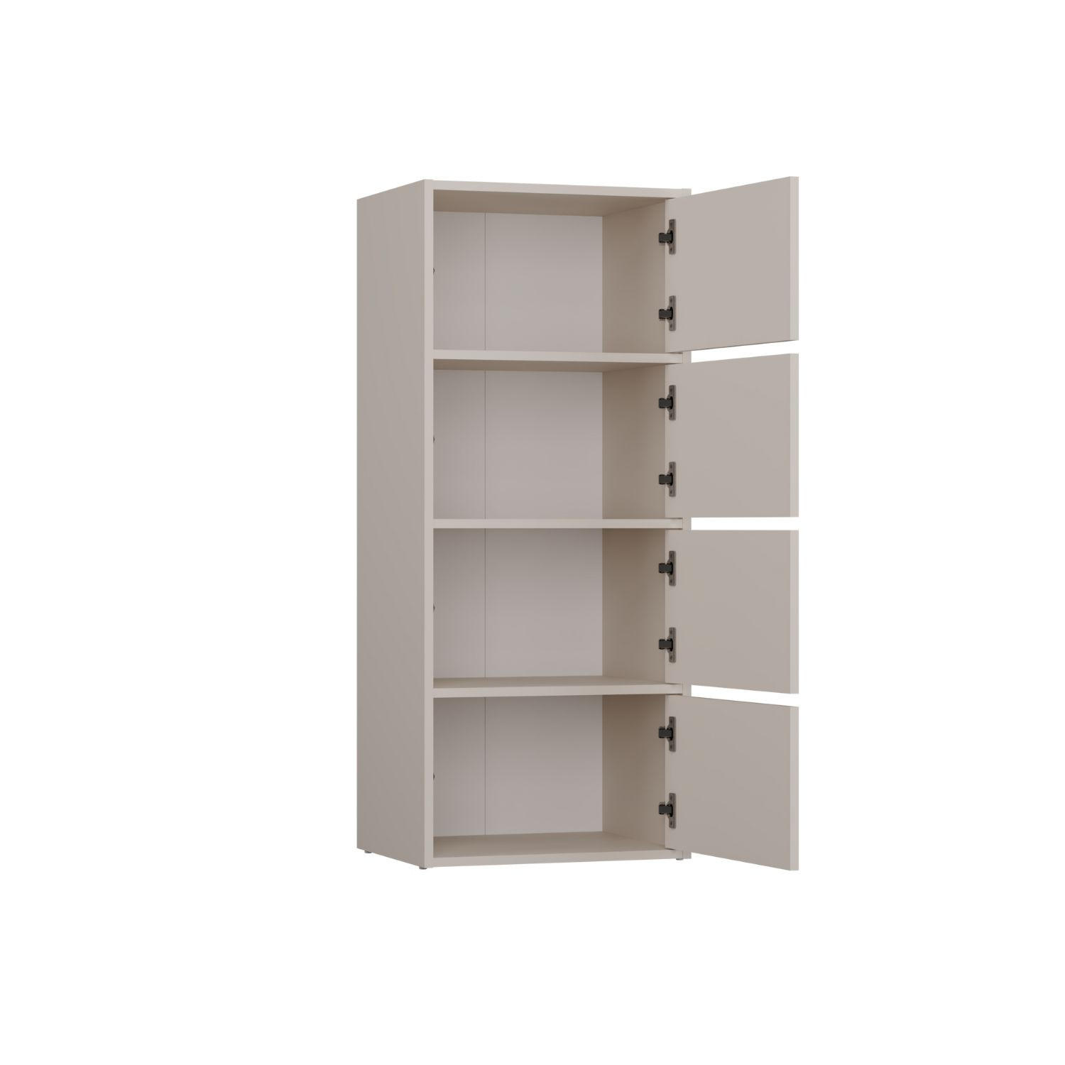 KOMMODE Kate - Beige, Holzwerkstoff (50/119/40cm) - kommodly