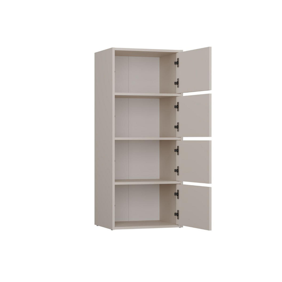 KOMMODE Kate - Beige, Holzwerkstoff (50/119/40cm) - kommodly