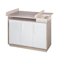 WICKELKOMMODE Olaf - Weiß, Holz/Holzwerkstoff (117.5/101.5/77cm) - Roba