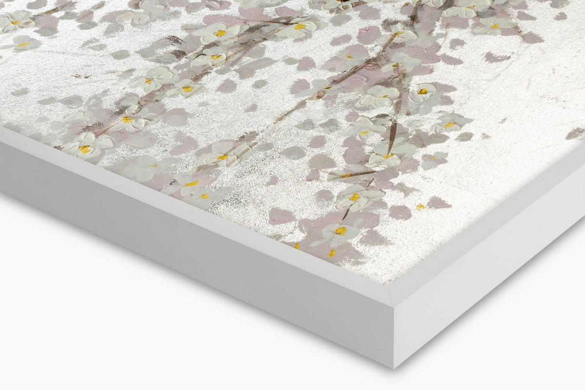 ÖLGEMÄLDE 120/60 cm - Weiß, Holz/Textil (120/60cm) - KUNSTLOFT