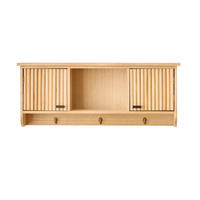 GARDEROBE Holz Braun - Braun, Metall (78/31/18cm) - Nordlys